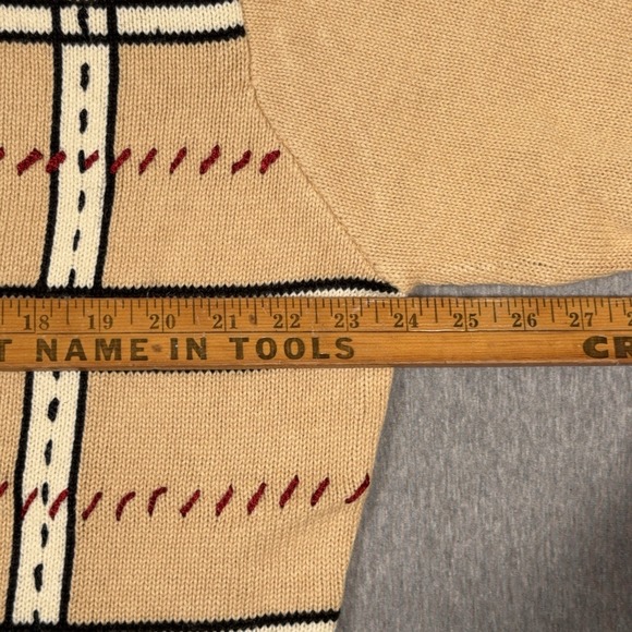 NEW Storybook Knits Cardigan Sweater Deer Buck Christmas Holiday Size L Limited - Picture 6 of 10